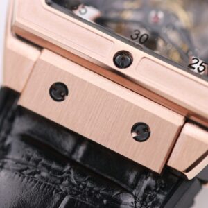 HUBLOT SPIRIT OF BIG BANG TOURBILLON KING GOLD GOOD IMITATION WATCHES ROSE GOLD PLATE RUBBER STRAP 45MM 4 ĐỒNG HỒ NAM HUBLOT SPIRIT OF BIG BANG TOURBILON KING GOLD REPLICA 1:1 CAO CẤP 45MM