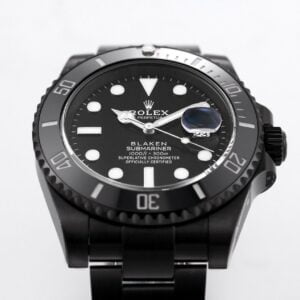 ĐỒNG HỒ NAM ROLEX SUBMARINER BLAKEN MÁY CƠ DÂY KIM LOẠI MÀU ĐEN 40MM 4 ĐỒNG HỒ ROLEX SUBMARINER BLAKEN NAM MÁY CƠ DÂY KIM LOẠI MÀU ĐEN REPLICA 1:1 CAO CẤP 40MM