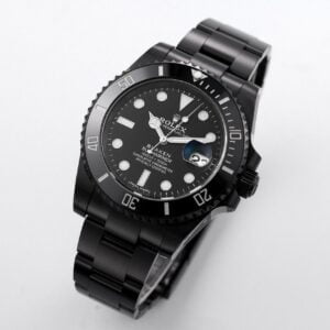ĐỒNG HỒ NAM ROLEX SUBMARINER BLAKEN MÁY CƠ DÂY KIM LOẠI MÀU ĐEN 40MM 2 ĐỒNG HỒ ROLEX SUBMARINER BLAKEN NAM MÁY CƠ DÂY KIM LOẠI MÀU ĐEN REPLICA 1:1 CAO CẤP 40MM