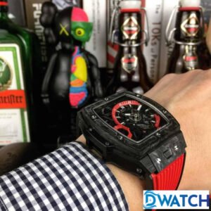 ĐỒNG HỒ NAM HUBLOT SPRIT OF BIG BANG TOURBILLON MÀU ĐỎ FAKE 11 44MM 3 ĐỒNG HỒ NAM HUBLOT SPRIT OF BIG BANG TOURBILLON MÀU ĐỎ FAKE 11 44MM