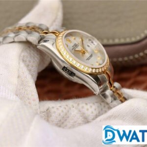 ĐỒNG HỒ NỮ ROLEX DATEJUST VÀNG HỒNG ĐÍNH ĐÁ FAKE CAO CẤP 28MM 2 ĐỒNG HỒ NỮ ROLEX DATEJUST VÀNG HỒNG ĐÍNH ĐÁ FAKE CAO CẤP 28MM