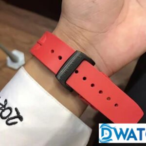 ĐỒNG HỒ NAM RICHARD MILLE RM53-01 MẶT SỐ ĐEN DÂY ĐEO ĐỎ FAKE 43X50MM 5 ĐỒNG HỒ NAM RICHARD MILLE RM53-01 MẶT SỐ ĐEN DÂY ĐEO ĐỎ FAKE 43X50MM