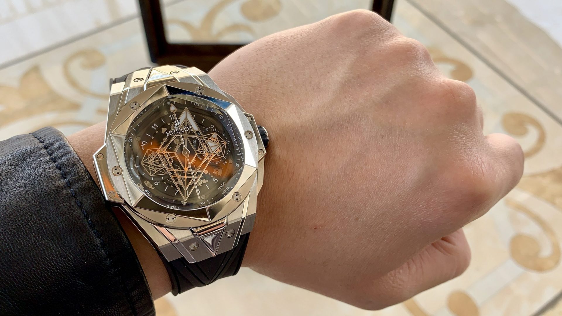 ĐỒNG HỒ HUBLOT BIG BANG SANG BLEU ll CƠ AUTOMATIC REPLICA 1:1 CAO CẤP 45MM ĐỒNG HỒ HUBLOT BIG BANG SANG BLEU ll CƠ AUTOMATIC REPLICA 1:1 CAO CẤP 45MM