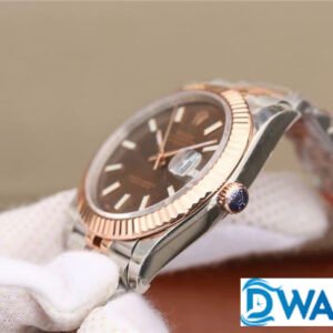 ĐỒNG HỒ NAM ROLEX DATEJUST 126331 MÀU NÂU CHOCOLATE FAKE CAO CẤP 41MM 3 ĐỒNG HỒ NAM ROLEX DATEJUST 126331 MÀU NÂU CHOCOLATE FAKE CAO CẤP 41MM
