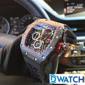 ĐỒNG HỒ NAM RICHARD MILLE RM50-03 MÀU ĐEN SỢI CARBON FAKE CAO CẤP 43X50MM 4 ĐỒNG HỒ NAM RICHARD MILLE RM50-03 MÀU ĐEN SỢI CARBON FAKE CAO CẤP 43X50MM