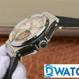 ĐỒNG HỒ NAM HUBLOT BIG BANG TOURBILLON MÀU TRẮNG TRẺ TRUNG REPLICA 11 44MM 3 ĐỒNG HỒ NAM HUBLOT BIG BANG TOURBILLON MÀU TRẮNG TRẺ TRUNG REPLICA 11 44MM