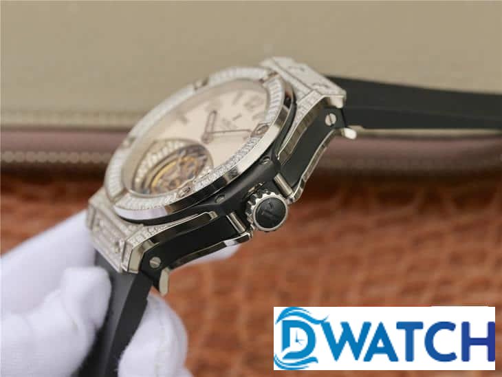 ĐỒNG HỒ NAM HUBLOT BIG BANG TOURBILLON MÀU TRẮNG TRẺ TRUNG REPLICA 11 44MM ĐỒNG HỒ NAM HUBLOT BIG BANG TOURBILLON MÀU TRẮNG TRẺ TRUNG REPLICA 11 44MM