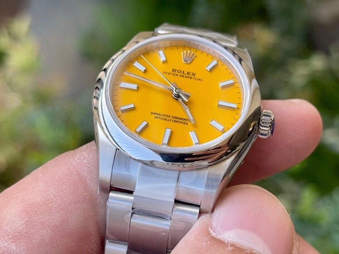 ĐỒNG HỒ ROLEX OYSTER PERPETUAL NỮ DÂY KIM LOẠI EW FACTORY REP 1:1 31MM ĐỒNG HỒ ROLEX OYSTER PERPETUAL NỮ DÂY KIM LOẠI EW FACTORY REP 1:1 31MM