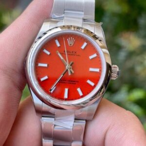 ĐỒNG HỒ NỮ ROLEX OYSTER PERPETUAL DÂY KIM LOẠI EW FACTORY FAKE 1:1 31MM 1 ĐỒNG HỒ ROLEX OYSTER PERPETUAL NỮ DÂY KIM LOẠI EW FACTORY REPLICA 1:1 31MM