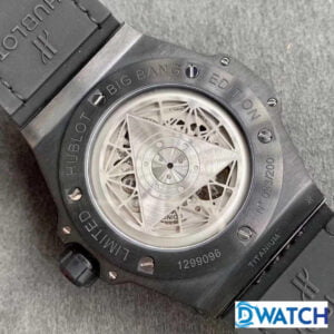 HUBLOT BIG BANG SANG BLEU GOOD IMITATION WATCHES ALL BLACK 45MM 5 ĐỒNG HỒ HUBLOT BIG BANG SANG BLEU CƠ NAM REPLICA 1:1 CAO CẤP 45MM