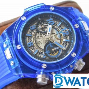ĐỒNG HỒ NAM HUBLOT BIG BANG ALL BLUE 6 KIM REPLICA CAO CẤP 44MM 4 ĐỒNG HỒ NAM HUBLOT BIG BANG ALL BLUE 6 KIM REPLICA CAO CẤP 44MM