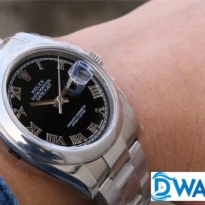 ĐỒNG HỒ NAM ROLEX DATEJUST 116234 MẶT SỐ ĐEN CỌC SỐ LA MÃ REPLICA 11 36MM 6 ĐỒNG HỒ NAM ROLEX DATEJUST 116234 MẶT SỐ ĐEN CỌC SỐ LA MÃ REPLICA 11 36MM