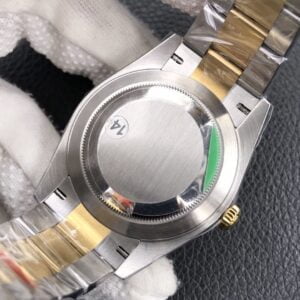 ROLEX DATEJUST BEST COPIES WATCHES TWO TONES GOLD CHAMPAGNE DIAL VS FACTORY 41MM 7 ĐỒNG HỒ CƠ NAM ROLEX DATEJUST VS FACTORY REPLICA 1:1 CAO CẤP 41MM