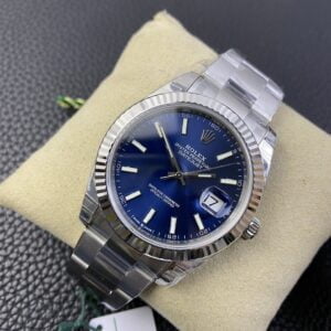 ĐỒNG HỒ NAM ROLEX DATEJUST DÂY KIM LOẠI MẶT XANH VS FACTORY REPLICA 1:1 41MM 2 ĐỒNG HỒ ROLEX DATEJUST NAM DÂY KIM LOẠI MẶT XANH VS FACTORY REP 1:1 41MM