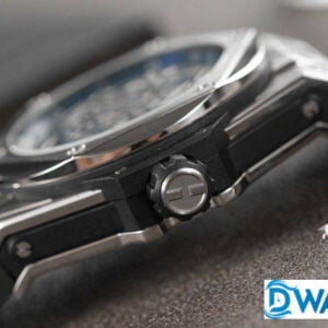 HUBLOT BIG BANG SANG BLEU REPLICA WATCHES BLUE DIAL RUBBER STRAP AUTOMATIC 45MM 5 ĐỒNG HỒ HUBLOT CƠ NAM HUBLOT BIG BANG SANG BLEU REPLICA 1:1 CAO CẤP 45MM