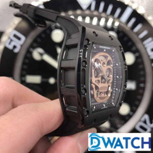 ĐỒNG HỒ NAM RICHARD MILLE RM052-01 MẶT SỐ ĐẦU LÂU LỘ CƠ FAKE 11 43X50MM 4 ĐỒNG HỒ NAM RICHARD MILLE RM052-01 MẶT SỐ ĐẦU LÂU LỘ CƠ FAKE 11 43X50MM