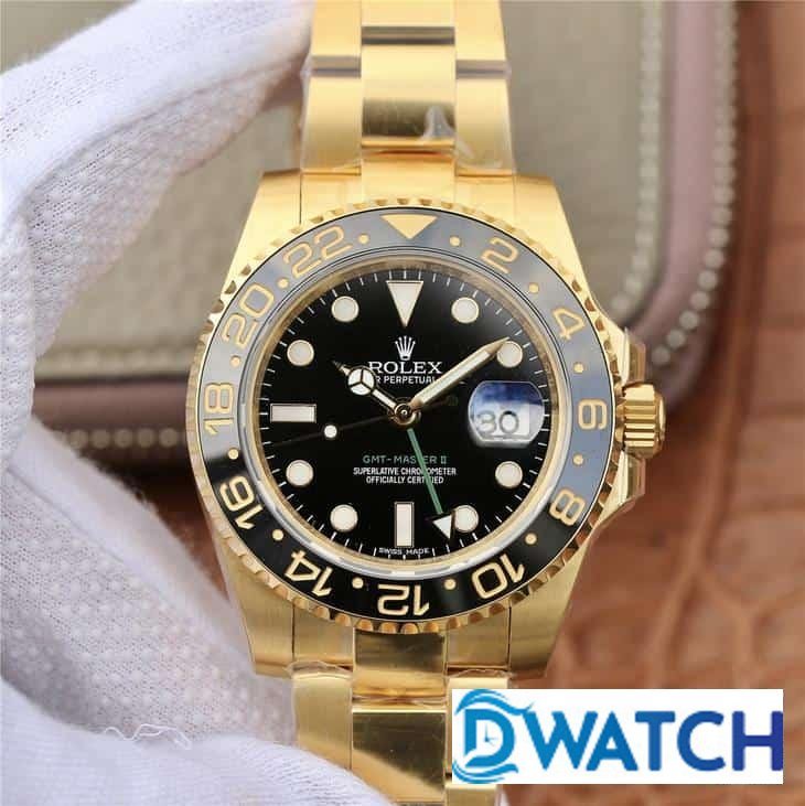 ĐỒNG HỒ ROLEX GMT-MASTER ll NAM MÁY CƠ MẶT ĐEN 4 KIM EW FACTORY REP 1:1 CAO CẤP 40MM ĐỒNG HỒ ROLEX GMT-MASTER ll NAM MÁY CƠ MẶT ĐEN 4 KIM EW FACTORY REP 1:1 CAO CẤP 40MM