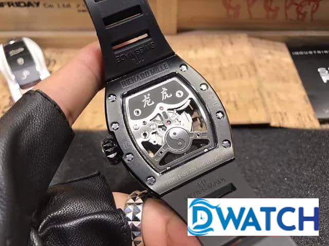 ĐỒNG HỒ NAM RICHARD MILLE RM51-01 RỒNG HỒ DÂY CAO SU ĐEN FAKE 43X50MM ĐỒNG HỒ NAM RICHARD MILLE RM51-01 RỒNG HỒ DÂY CAO SU ĐEN FAKE 43X50MM