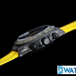 ĐỒNG HỒ NAM ROLEX DAYTONA DÂY VẢI MÀU VÀNG CHRONOGRAPH REPLICA CAO CẤP 40MM 2 ĐỒNG HỒ CƠ NAM DÂY VẢI MÀU VÀNG ROLEX DAYTONA CHRONOGRAPH REPLICA 1:1 CAO CẤP 40MM