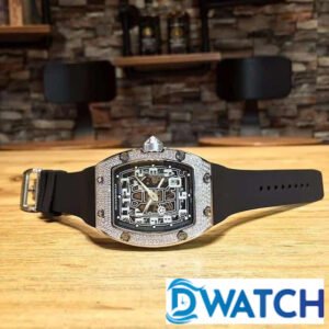ĐỒNG HỒ NAM RICHARD MILLE RM67-01 DÂY ĐEO ĐEN ĐÍNH ĐÁ TRẮNG FAKE 11 48X42MM 2 ĐỒNG HỒ NAM RICHARD MILLE RM67-01 DÂY ĐEO ĐEN ĐÍNH ĐÁ TRẮNG FAKE 11 48X42MM