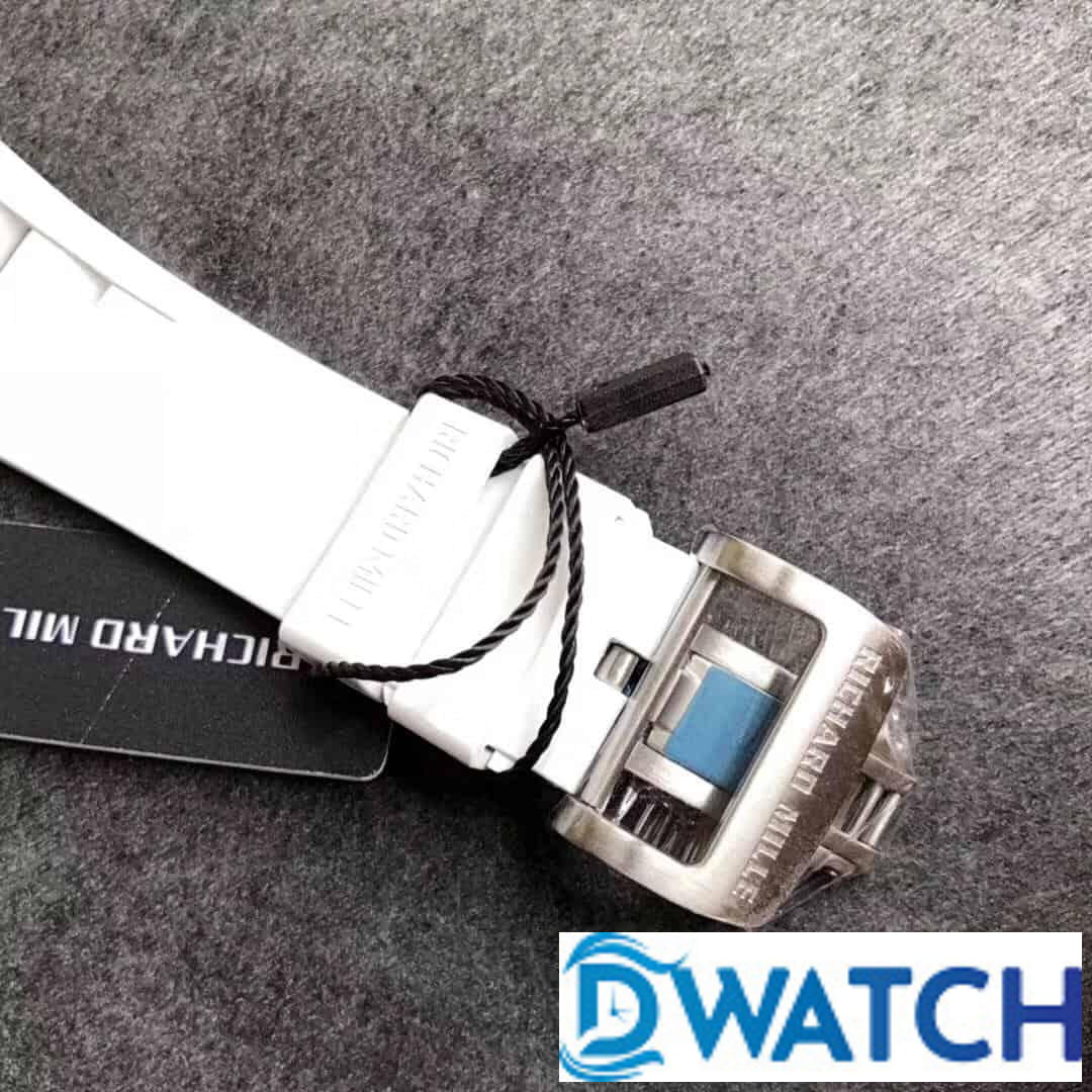 ĐỒNG HỒ NAM RICHARD MILLE RM051 NGOẠ HỔ TÀNG LONG MÀU TRẮNG REPLICA 11 43X50MM-1 ĐỒNG HỒ NAM RICHARD MILLE RM051 NGOẠ HỔ TÀNG LONG MÀU TRẮNG REPLICA 11 43X50MM