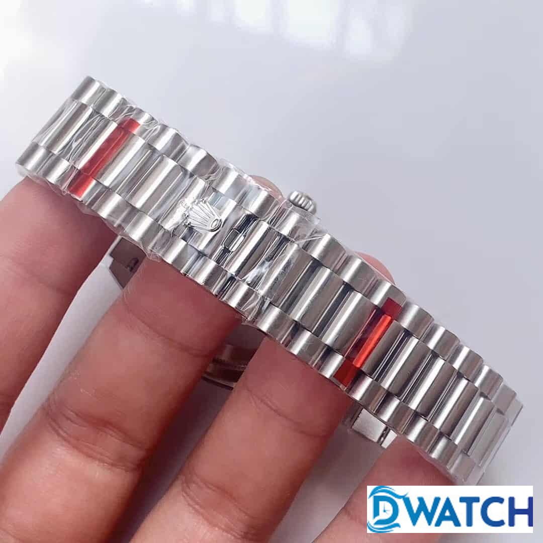ĐỒNG HỒ CƠ NAM DÂY KIM LOẠI CỌC SỐ LA MÃ ROLEX DAY-DATE REPLICA 1:1 CAO CẤP 36MM ĐỒNG HỒ CƠ NAM DÂY KIM LOẠI CỌC SỐ LA MÃ ROLEX DAY-DATE REPLICA 1:1 CAO CẤP 36MM