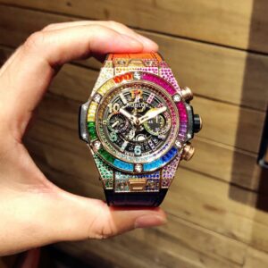 ĐỒNG HỒ HUBLOT BIG BANG UNICO CHRONOGRAP NAM MÁY CƠ REPLICA 1:1 CAO CẤP 45,5MM