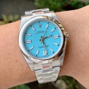 ĐỒNG HỒ NAM ROLEX OYSTER PERPETUAL MÁY CƠ DÂY KIM LOẠI EW FAKE 1:1 41MM 5 ĐỒNG HỒ ROLEX OYSTER PERPETUAL NAM MÁY CƠ DÂY KIM LOẠI EW FACTORY REPLICA 1:1 CAO CẤP 41MM