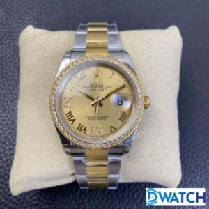 ĐỒNG HỒ NAM ROLEX DATEJUST MÁY CƠ ĐÍNH ĐÁ DÂY KIM LOẠI FAKE 1:1 EW 36mm 1 ĐỒNG HỒ ROLEX DATEJUST NAM MÁY CƠ ĐÍNH ĐÁ DÂY KIM LOẠI EW FACTORY REP 1:1 CAO CẤP 36MM