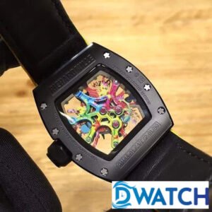 ĐỒNG HỒ NAM RICHARD MILLE RM68-01 THIẾT KẾ NGHỆ THUẬT ĐA MÀU SẮC FAKE 50X42MM 5 ĐỒNG HỒ NAM RICHARD MILLE RM68-01 THIẾT KẾ NGHỆ THUẬT ĐA MÀU SẮC FAKE 50X42MM