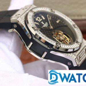 ĐỒNG HỒ NAM HUBLOT BIG BANG TOURBILLON ĐÍNH ĐÁ REPLICA 11 44MM 2 ĐỒNG HỒ NAM HUBLOT BIG BANG TOURBILLON ĐÍNH ĐÁ REPLICA 11 44MM