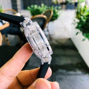 HUBLOT BIG BANG UNICO CHRONOGRAPH GOOD IMITATION WATCHES SAPPHIRE CASE BLACK DIAL RUBBER STRAP 45MM 5 ĐỒNG HỒ NAM MÁY CƠ 5 KIM HUBLOT BIG BANG CHRONOGRAPH REPLICA 1:1 CAO CẤP 45MM