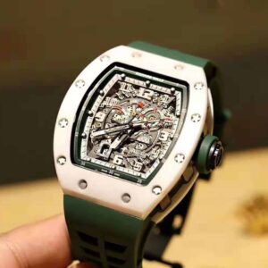 ĐỒNG HỒ NAM RICHARD MILLE RM030 XANH LÁ CÂY SUPER FAKE 11 43X50MM 2 ĐỒNG HỒ NAM RICHARD MILLE RM030 XANH LÁ CÂY SUPER FAKE 11 43X50MM