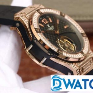 ĐỒNG HỒ NAM HUBLOT BIG BANG ĐÍNH ĐÁ TOURBILLON REPLICA CAO CẤP 44MM 4 ĐỒNG HỒ NAM HUBLOT BIG BANG ĐÍNH ĐÁ TOURBILLON REPLICA CAO CẤP 44MM