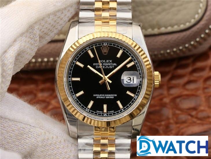 ĐỒNG HỒ NAM ROLEX DATEJUST 116234 MẶT SỐ ĐENG SANG TRỌNG REPLICA 11 36MM ĐỒNG HỒ NAM ROLEX DATEJUST 116234 MẶT SỐ ĐENG SANG TRỌNG REPLICA 11 36MM