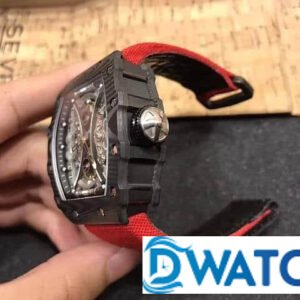 ĐỒNG HỒ NAM RICHARD MILLE RM53-01 DÂY CANVES ĐỎ FAKE CAO CẤP 43X50MM 3 ĐỒNG HỒ NAM RICHARD MILLE RM53-01 DÂY CANVES ĐỎ FAKE CAO CẤP 43X50MM