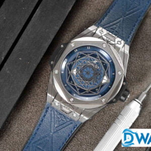 ĐỒNG HỒ HUBLOT CƠ NAM HUBLOT BIG BANG SANG BLEU REPLICA 1:1 CAO CẤP 45MM