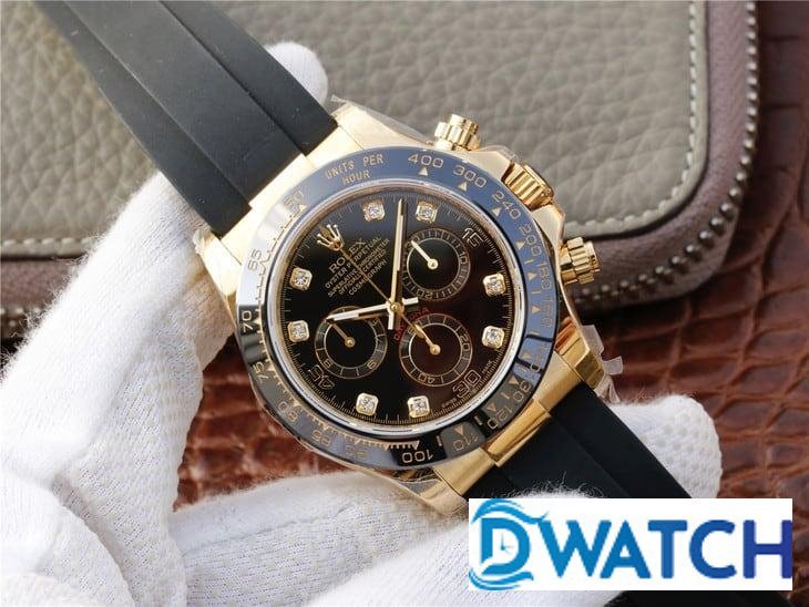 ĐỒNG HỒ CƠ NAM DÂY CAO SU ROLEX DAYTONA CHRONOGRAPH REPLICA 1:1 CAO CẤP 40MM ĐỒNG HỒ CƠ NAM DÂY CAO SU ROLEX DAYTONA CHRONOGRAPH REPLICA 1:1 CAO CẤP 40MM