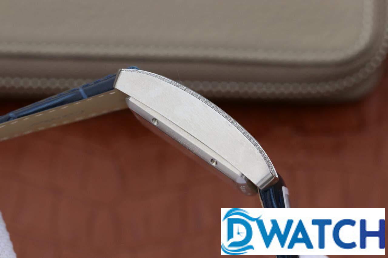 c383a55cd8b5805 ĐỒNG HỒ NỮ CARTIER " ANDY LAU " MÀU XANH ĐÍNH ĐÁ FAKE CAO CẤP 34X44MM