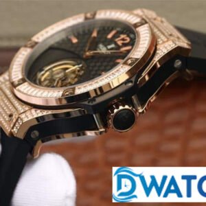 ĐỒNG HỒ NAM HUBLOT BIG BANG ĐÍNH ĐÁ TOURBILLON REPLICA CAO CẤP 44MM 3 ĐỒNG HỒ NAM HUBLOT BIG BANG ĐÍNH ĐÁ TOURBILLON REPLICA CAO CẤP 44MM