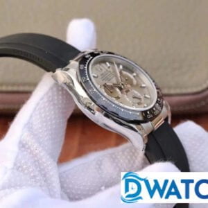 ĐỒNG HỒ NAM ROLEX DAYTONA DÂY CAO SU MẶT XÁM CHRONOGRAPH REPLICA 1:1 40MM 5 ĐỒNG HỒ CƠ NAM DÂY CAO SU MẶT XÁM ROLEX DAYTONA CHRONOGRAPH REP 1:1 CAO CẤP 40MM