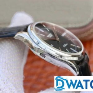 ĐỒNG HỒ ROLEX CELLINI NAM MÁY CƠ DÂY DA MẶT ĐEN FAKE 11 39MM 4 ĐỒNG HỒ ROLEX CELLINI NAM MÁY CƠ DÂY DA MẶT ĐEN REPLICA 1:1 CAO CẤP 39MM