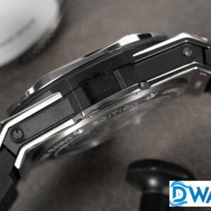 HUBLOT BIG BANG SANG BLEU IMITATION WATCHES BLACK DIAL RUBBER STRAP 45MM 5 ĐỒNG HỒ NAM MÁY CƠ HUBLOT BIG BANG SANG BLEU REPLICA 1:1 CAO CẤP 45MM