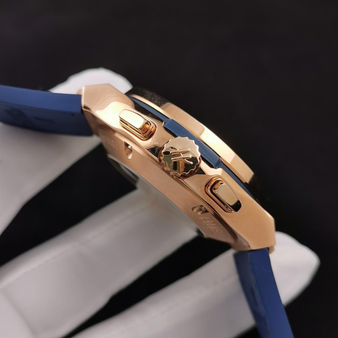 ĐỒNG HỒ NAM MÁY CƠ MÀU XANH HUBLOT CLASSIC FUSION CHRONOGRAPH REP 1:1 CAO CẤP 45MM ĐỒNG HỒ NAM MÁY CƠ MÀU XANH HUBLOT CLASSIC FUSION CHRONOGRAPH REP 1:1 CAO CẤP 45MM