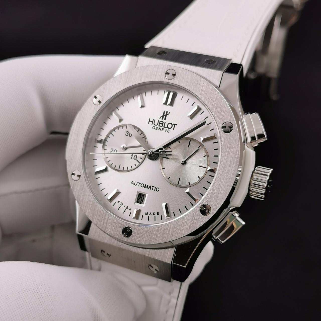 ĐỒNG HỒ CƠ NAM HUBLOT CLASSIC FUSION CHRONOGRAPH REPLICA 1:1 CAO CẤP 45MM ĐỒNG HỒ CƠ NAM HUBLOT CLASSIC FUSION CHRONOGRAPH REPLICA 1:1 CAO CẤP 45MM