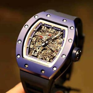 ĐỒNG HỒ NAM RICHARD MILLE RM030 MÀU PURPLE CÁ TÍNH FAKE CAO CẤP 43X50MM 2 ĐỒNG HỒ NAM RICHARD MILLE RM030 MÀU PURPLE CÁ TÍNH FAKE CAO CẤP 43X50MM