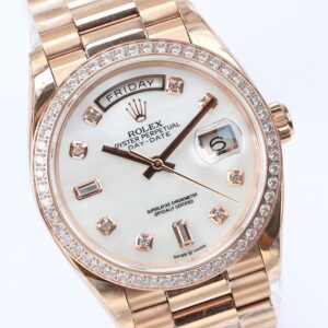 ĐỒNG HỒ NAM ROLEX DAY-DATE MẶT XÀ CỪ MÀU ROSE GOLD EW FACTORY REP 1:1 36MM 3 ĐỒNG HỒ ROLEX DAY-DATE MẶT XÀ CỪ MÀU ROSE GOLD EW FACTORY REP 1:1 36MM