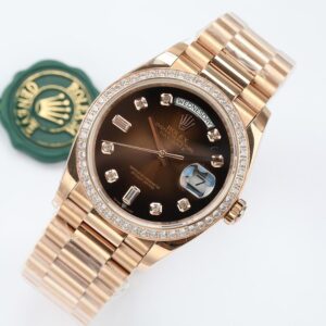 ĐỒNG HỒ NAM ROLEX DAY-DATE NHÀ MÁY EW FACTORY REPLICA CAO CẤP 36MM 1 ĐỒNG HỒ CƠ NAM ROLEX DAY-DATE EW FACTORY REPLICA 1:1 CAO CẤP 36MM