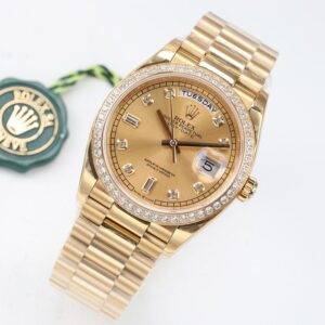 ĐỒNG HỒ NAM ROLEX DAY-DATE NHÀ MÁY EW FACTORY REPLICA CAO CẤP 36MM 2 ĐỒNG HỒ CƠ NAM ROLEX DAY-DATE EW FACTORY REPLICA 1:1 CAO CẤP 36MM