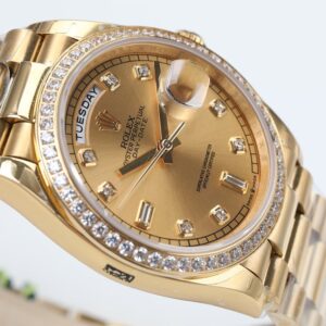 ĐỒNG HỒ NAM ROLEX DAY-DATE NHÀ MÁY EW FACTORY REPLICA CAO CẤP 36MM 5 ĐỒNG HỒ CƠ NAM ROLEX DAY-DATE EW FACTORY REPLICA 1:1 CAO CẤP 36MM